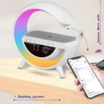 Atmosphere-Veilleuse-Chargeur-sans-fil-Haut-parleur-Bluetooth