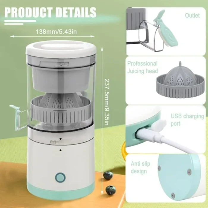 Cuisine-tunisie-Extracteur-de-jus-rechargeable