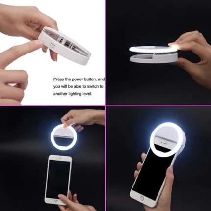 Anneau lumineux LED pour Selfie