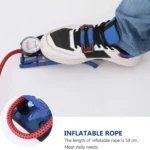 Pompe à pied avec manomètre
