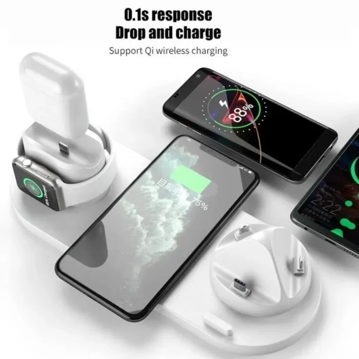 Chargeur Sans Fil 6 En 1