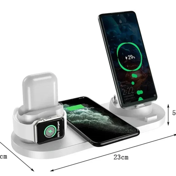 Chargeur Sans Fil 6 En 1