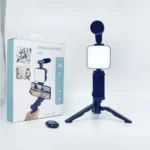 Kit de Trépied de Création Vidéo avec Micro AY-49