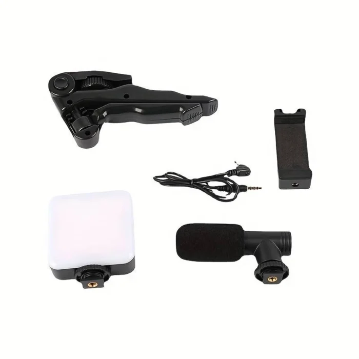 Kit de trépied de création vidéo avec micro AY-49