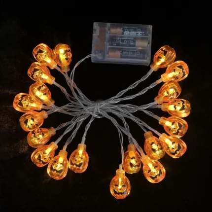 Guirlande LED Lumineuse Halloween CITROUILLE