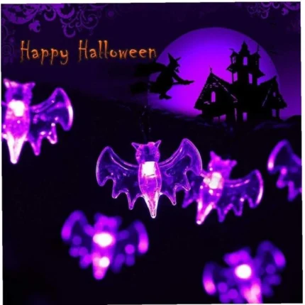 Guirlande LED Lumineuse Halloween fantômes