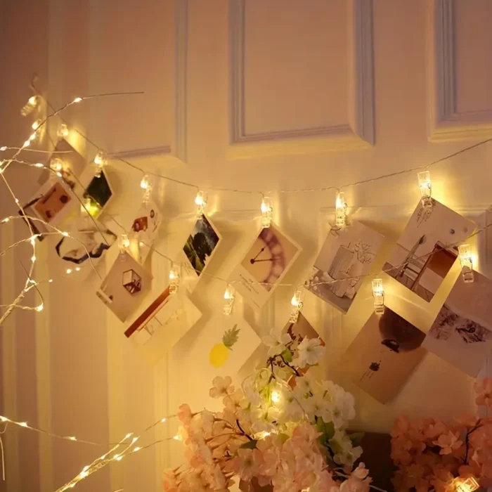 Guirlande lumineuse a LED pour photos