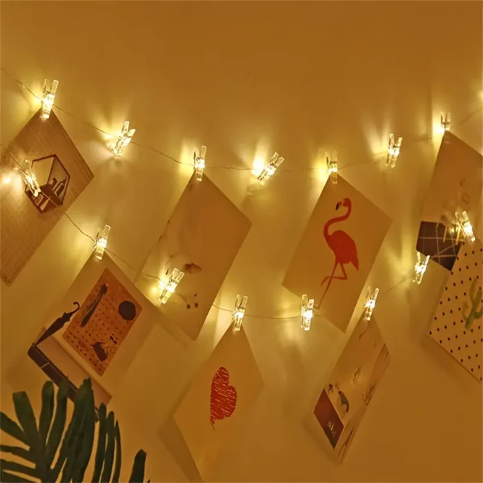 Guirlande lumineuse a LED pour photos