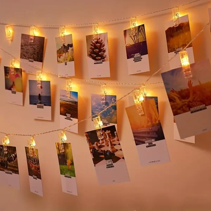 Guirlande lumineuse a LED pour photos