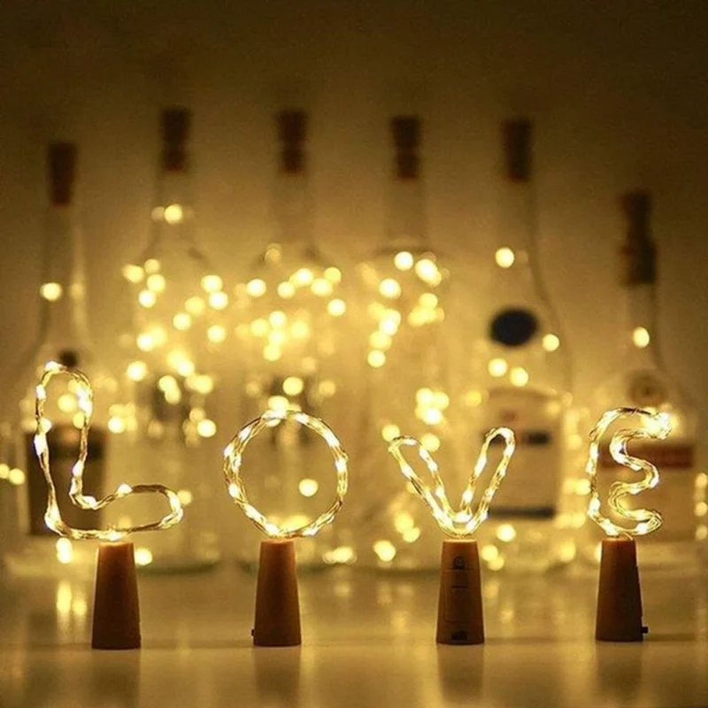 Lot 3 Guirlandes Lumineuse Bouteille