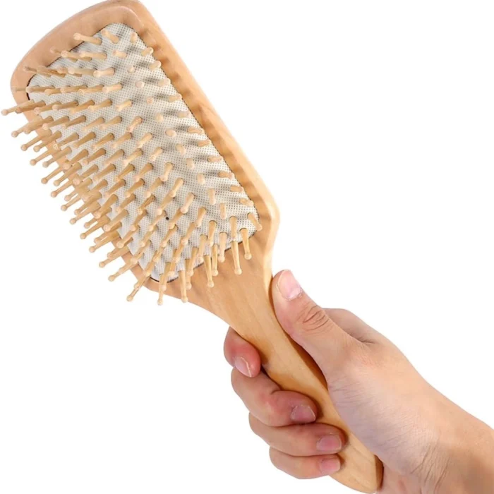 Brosse cheveux Pneumatique en Bois
