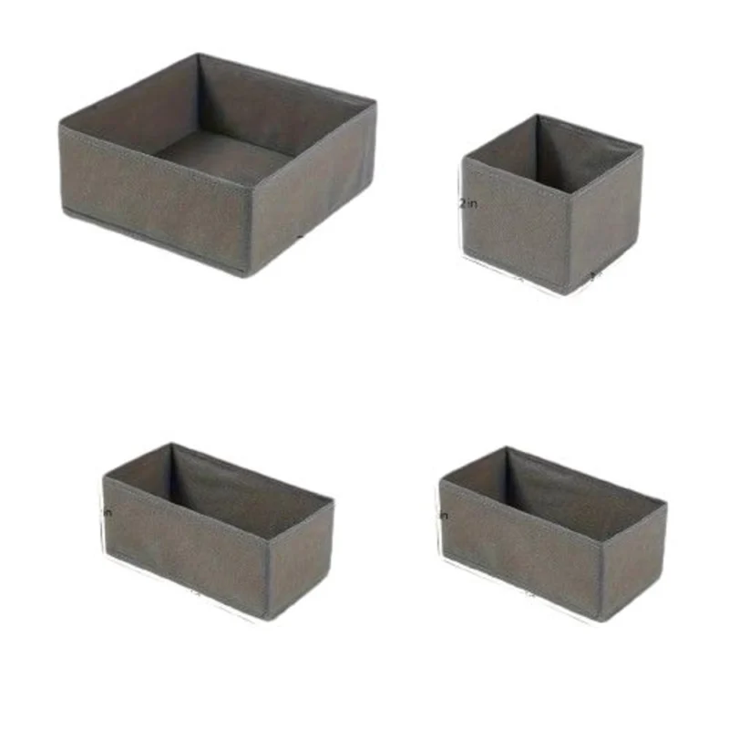 Pack 4 Boîtes De Rangement