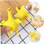 Poule pondeuse porte-clés