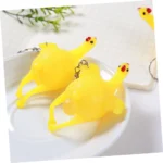 Poule pondeuse porte-clés