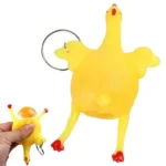 Poule pondeuse porte-clés