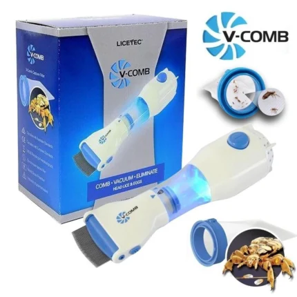 V-COMB – Licetec électrique Peigne à Poux