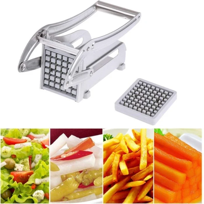 Coupe frites en acier inoxydable