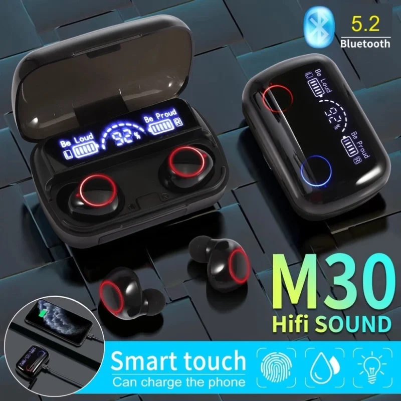 Écouteurs Bluetooth M30