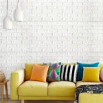 Panneaux anti humidité décoratif 3D Lot 10 Blanc