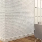 Panneaux anti humidité décoratif 3D Lot 10 Blanc