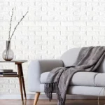 Panneaux anti humidité décoratif 3D Lot 10 Blanc