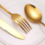 Service de Table Doré