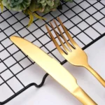 Service de Table Doré