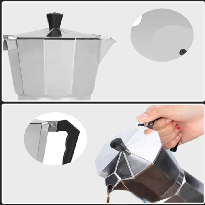 Cafetière Moka Aluminium