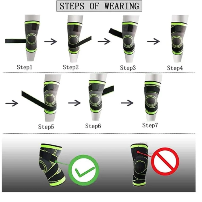 Genouillère de Compression Professionnelle
