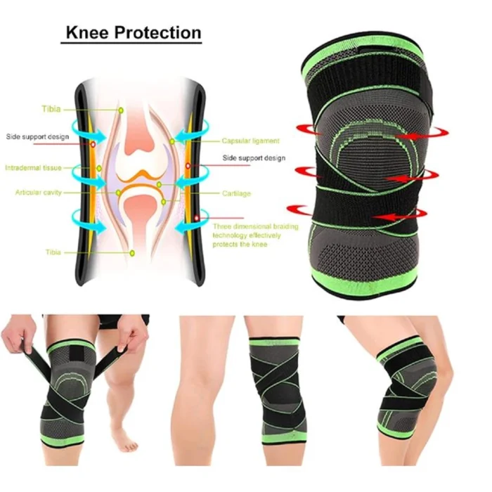Genouillère de Compression Professionnelle