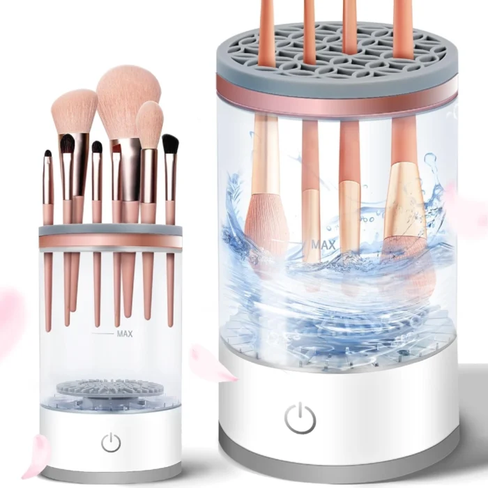 Nettoyeur de Brosse de Maquillage Electrique