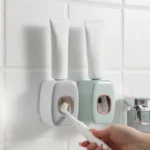 Distributeur de Dentifrice avec Support de Brosse à Dents