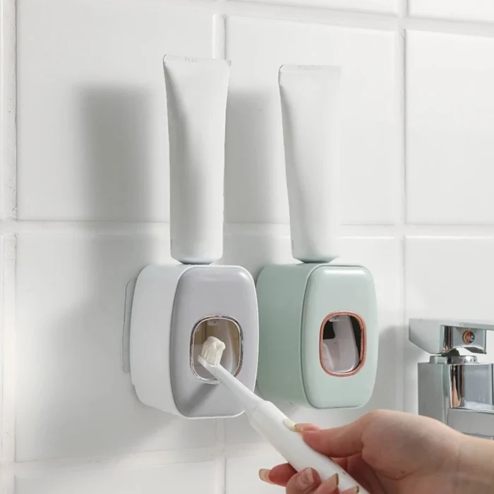 Distributeur de Dentifrice avec Support de Brosse à Dents