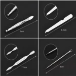 Lot 9 Coupe-Ongles multifonction en Acier Inoxydable