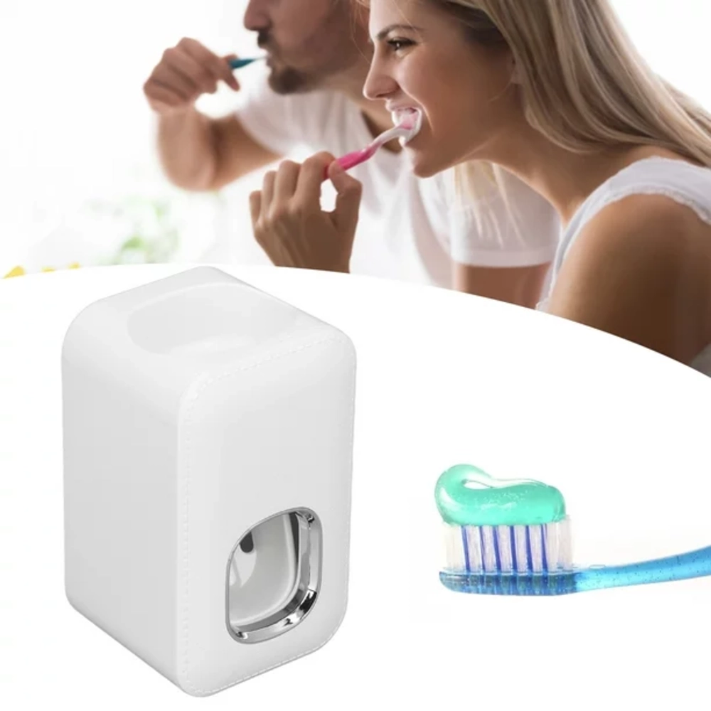 Distributeur de Dentifrice avec Support de Brosse à Dents