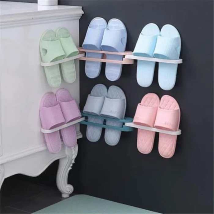 Porte Pantoufles Pliant 3 en 1