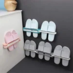 Porte Pantoufles Pliant 3 en 1