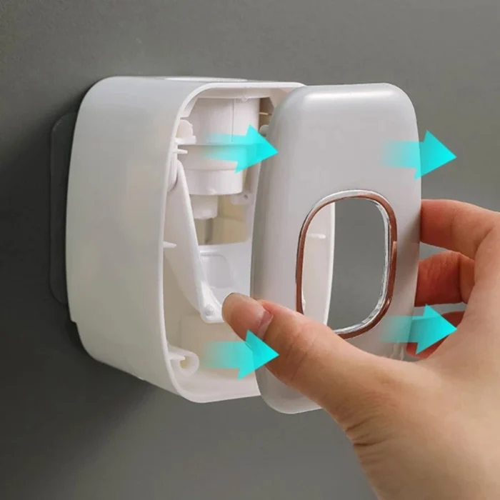 Distributeur de Dentifrice avec Support de Brosse à Dents