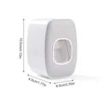 Distributeur de Dentifrice avec Support de Brosse à Dents