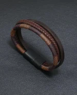 Bracelet Triple en Acier Inoxydable