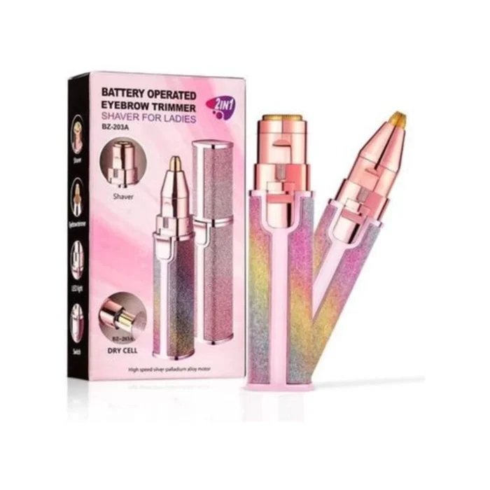 Épilateur Visage Étanche 2 en 1