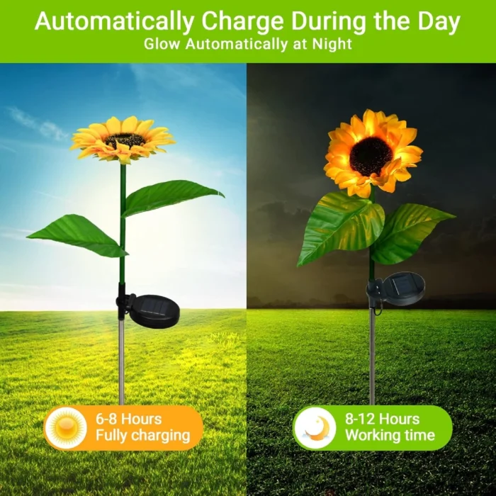 Lampes Solaires Tournesol