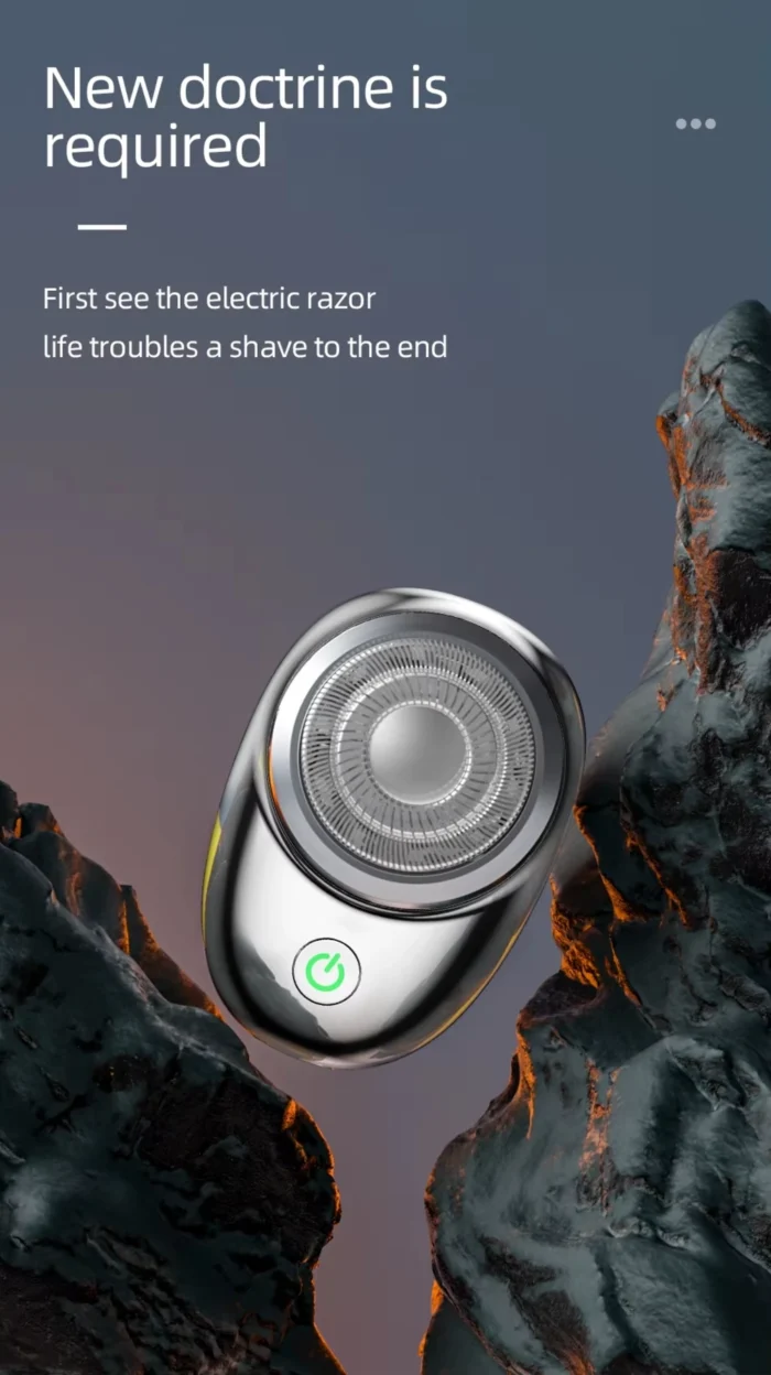 Rasoir Électrique Compact IPX6
