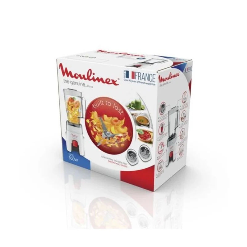 Blender Moulinex Genuine - 500 Watts + 2 Accessoires