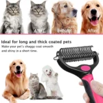Brosse pour Animaux Double Face