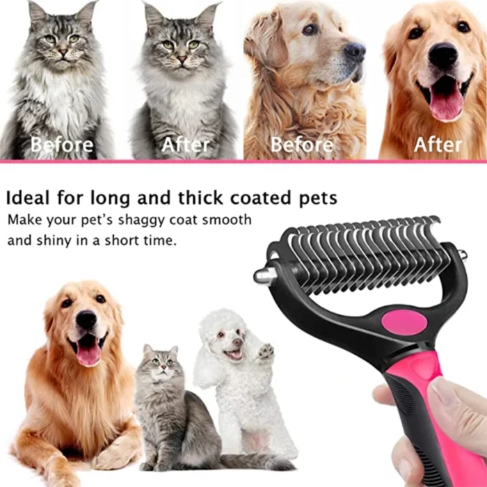 Brosse pour Animaux Double Face