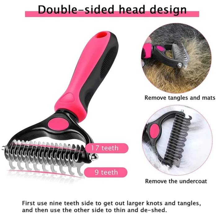 Brosse pour Animaux Double Face