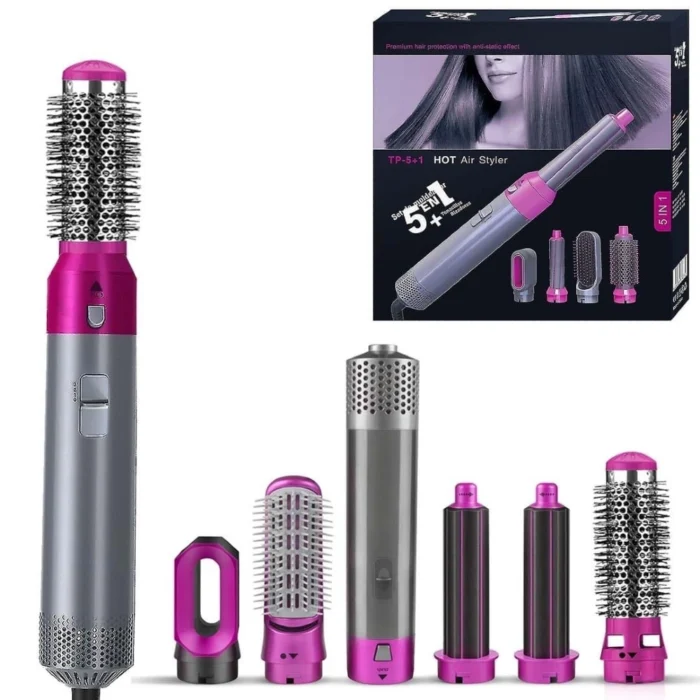 Brosse sèche-cheveux 5 en 1