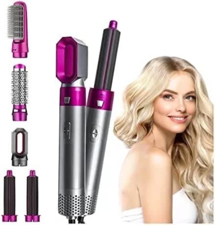 Brosse sèche-cheveux 5 en 1