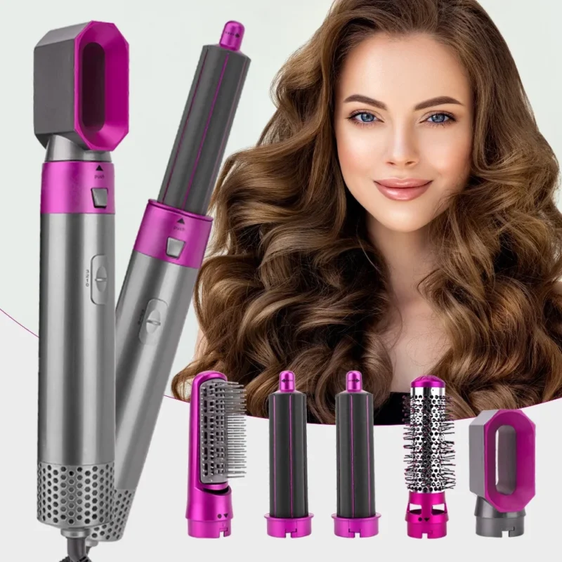 Brosse sèche-cheveux 5 en 1